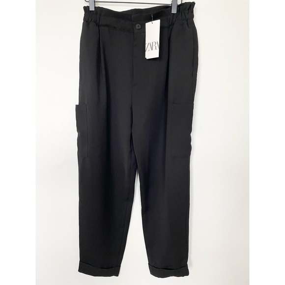 Zara High Waisted Cargo Pant 2195/928/080/011 - Picture 2 of 6